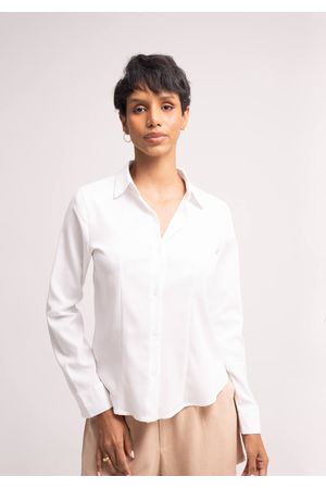 Camisa entallada pinzas