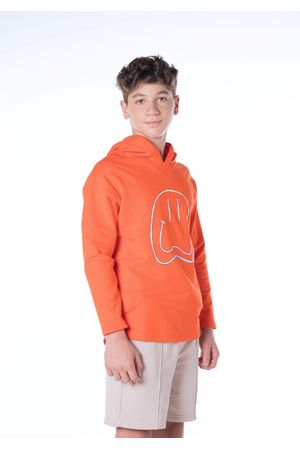 Sudadera con capucha estampada