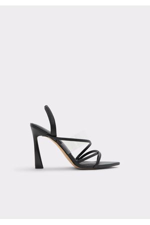 Sandalias de tacón merengue