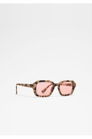 Lentes de Sol Rectangulares con Montura Completa desni