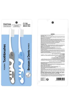 Cepillo de Dientes Plegable Cuidado de Encías