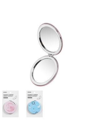 Espejo Portátil Plegable de Doble Cara