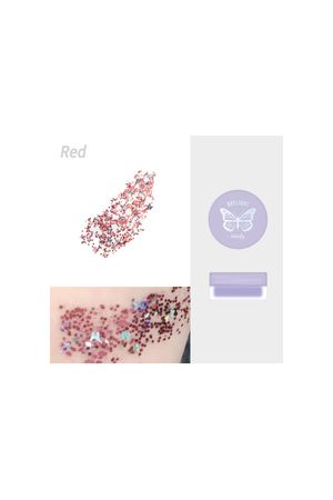 Body Glitter Live Vividly Red 4 Gr