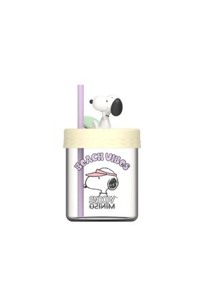 Vaso de Vidrio Snoopy