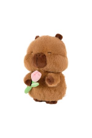 Peluche de Capybara Colección Mimibara Mini Family