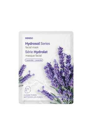 Mascarilla Facial Con Extracto de Plantas (Lavanda)