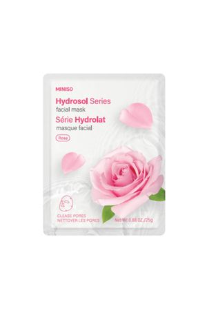 Mascarilla Facial Con Extracto de Plantas (Rosa)