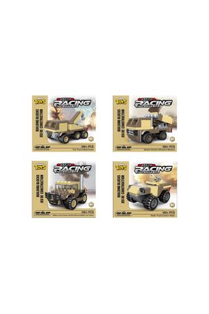 Juguete Armable de Vehículo Militar (4 Modelos)