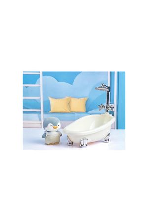 Mini Set de Peluche y Bañera Mini Pen Colección Family
