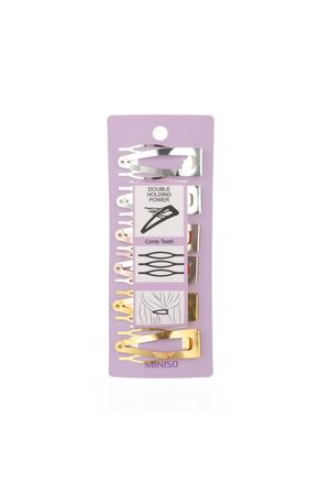 Set de Ganchos A Presión Para El Cabello (2 Modelos)