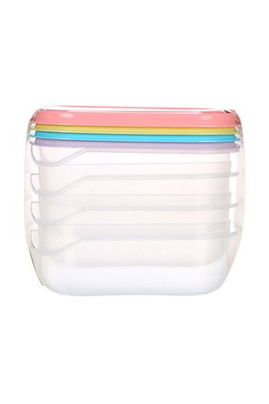 Set de Envases Plasticos 4 Piezas