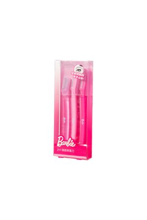 Set Perfiladores Para Cejas Barbie Sintéticos Rosas 3 Piezas