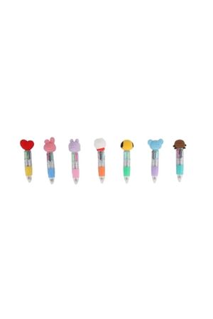 Bolígrafo de 4 Colores Colección Bt21 (7 Modelos)