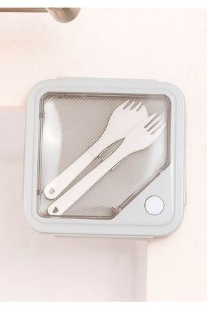 Envase de Alimentos Con Set de Cubiertos