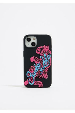 forro iphone 15 silicona figura de tigre