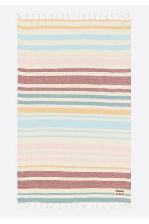 toalla de algodón a rayas