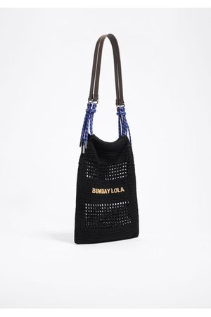 cartera tote crochet