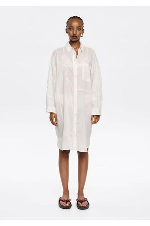 Vestido Camisero Bordado