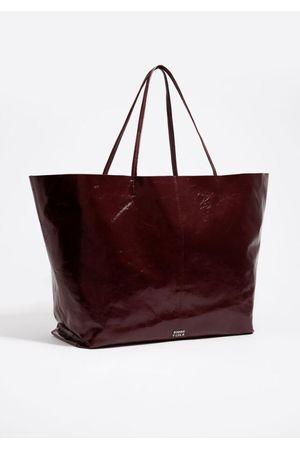 cartera shopper maxi efecto piel