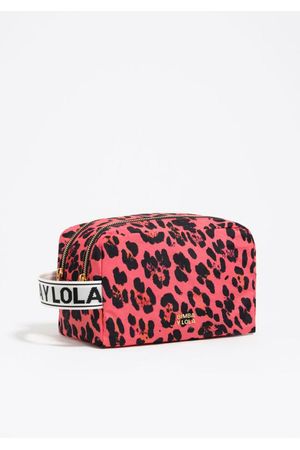 neceser grande de nylon animal print
