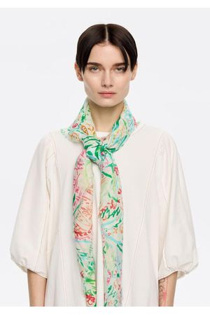 Chal con estampado de Flores Acuarela