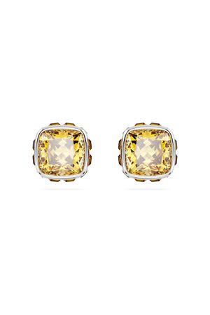 Zarcillos de botón Birthstone