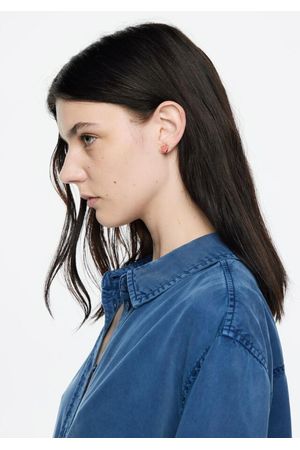 zarcillos con forma de corazón