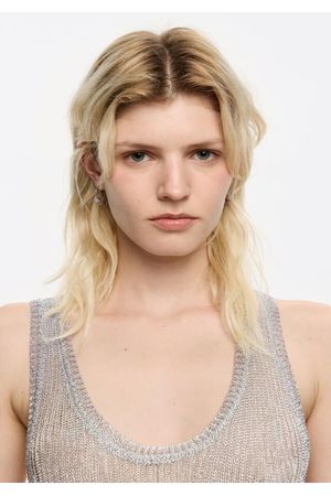 zarcillos de aro con dados