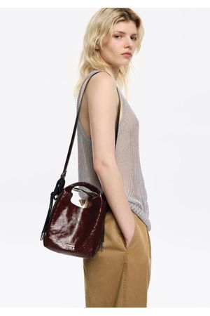 Cartera paper mini efecto piel