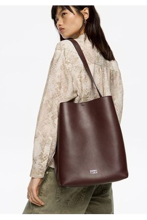 Cartera carlino grande efecto piel