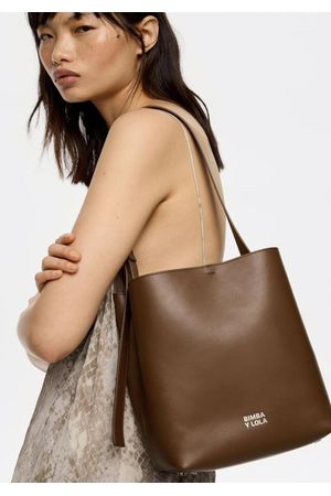 Cartera carlino mediana efecto piel