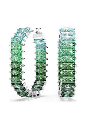 Zarcillos de aro Matrix