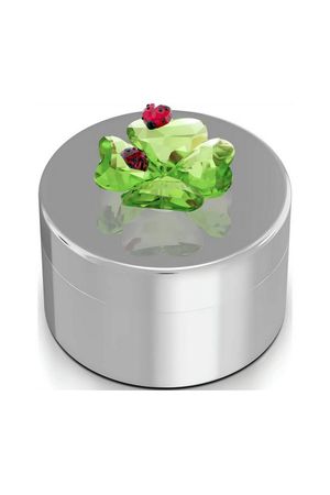 Idyllia Caja decorativa Trébol y Mariquita