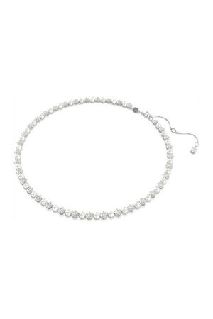 Collar Tennis Matrix Perla de cristal