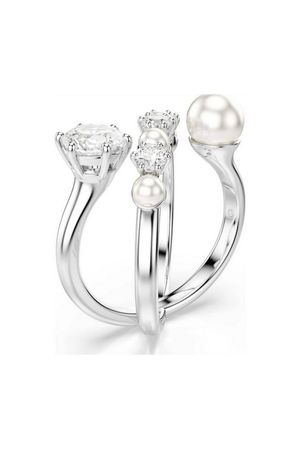 Anillo de cóctel Matrix Perla de cristal