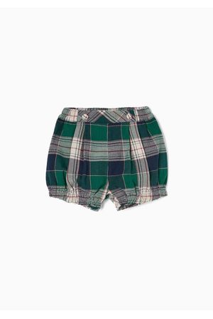 Shorts con Cuadros En Algodón You-Me