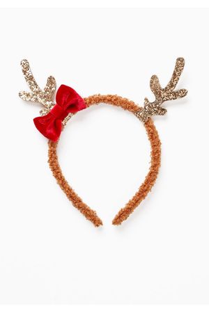 Cintillo con Orejas de Reno Navidad