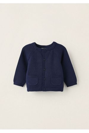 Chaqueta de Punto de Manga Larga