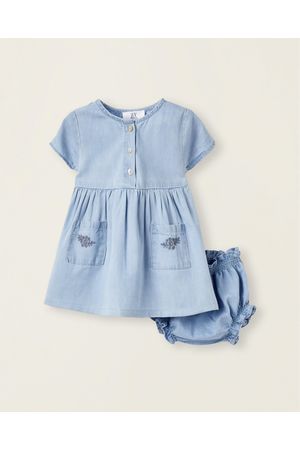 Vestido Jean con Cubre Pañal