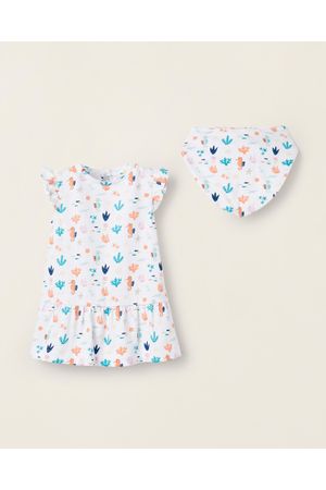 Pañuelo El Cabello y Vestido de Algodón