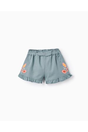 Shorts con Bordados