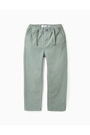 Pantalones de sarga con cordón