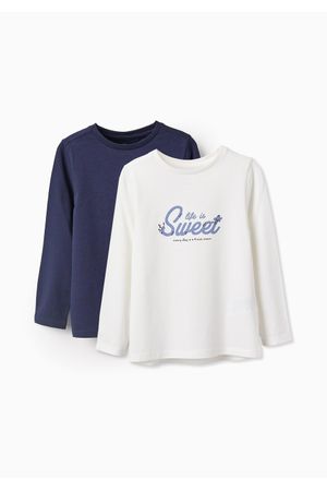 Pack de 2 camisetas de manga larga dulces
