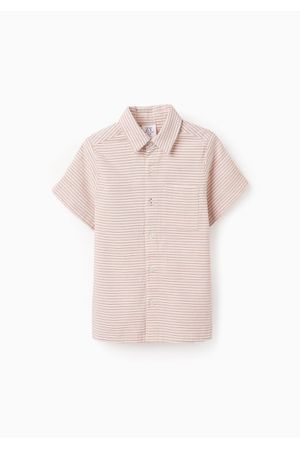 Camisa de manga corta a rayas