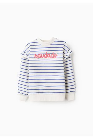 Sudadera a rayas 'saudades'