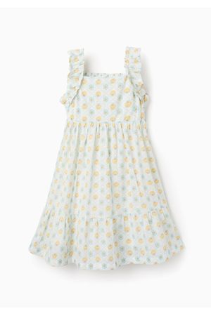 Vestido de algodón con estampado floral