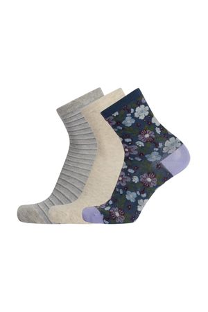 Medias cortas con textura floral Levis