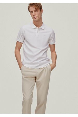 Polo slim fit anti-olor
