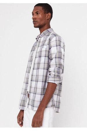 Camisa tejido flamé cuadros