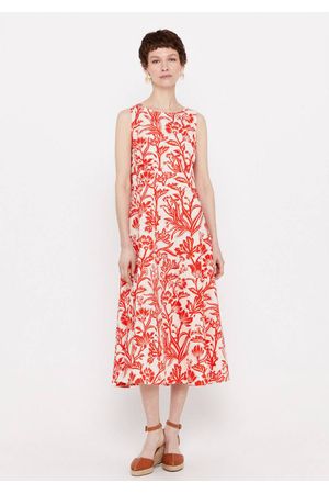 Vestido algodón estampado